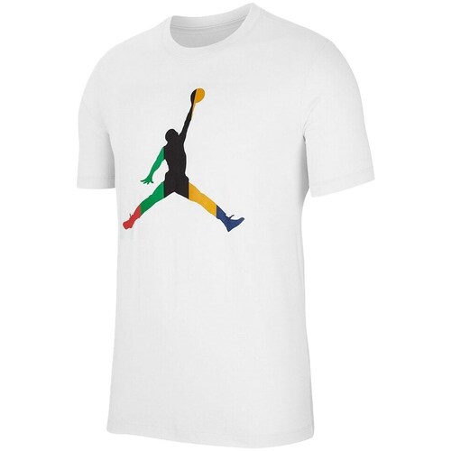 Textil Homem T-Shirt mangas curtas Nike Jordan Sport Dna Jumpman Branco