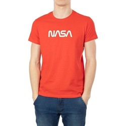 Textil Homem T-shirts campanha e Pólos Nasa BIG WORM O NECK Vermelho