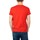 Textil Homem T-shirts e Pólos Nasa BASIC FLAG V NECK Vermelho