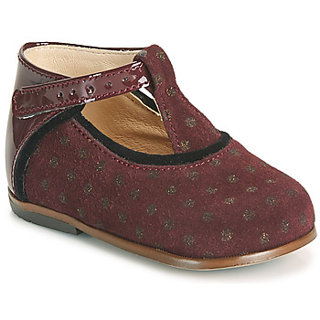 Sapatos Rapariga Sapatilhas de cano-alto Little Mary BETHANY Bordô