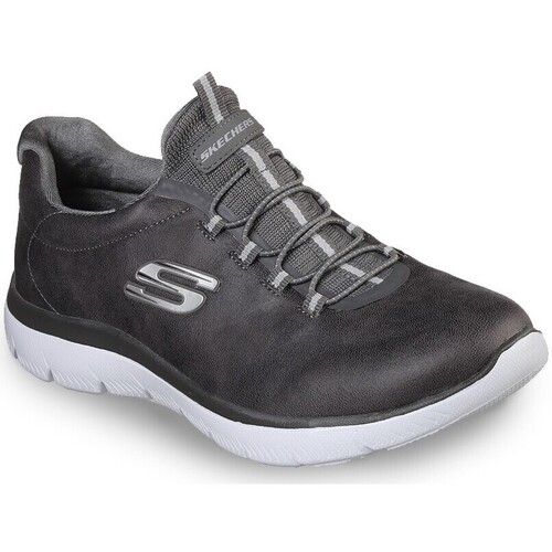 Sapatos Mulher Sapatilhas Skechers Seager SUMMITS Cinza
