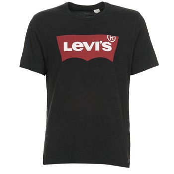 Textil Homem T-shirt mangas compridas Levi's GRAPHIC SET IN Preto