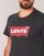 Textil Homem T-Shirt bomber mangas curtas Levi's GRAPHIC SET IN Preto