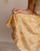 Textil Mulher Saias Céleste EGLANTINE Amarelo / Branco