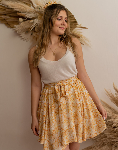 Céleste EGLANTINE Amarelo / Branco