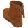 Sapatos Mulher NAKED WOLFE Impact Boots HI TOP BACK ZIP BOOT Castanho