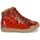 Sapatos Rapariga Sapatilhas de cano-alto GBB PHILEMA Vermelho