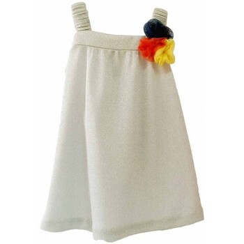 Textil Rapariga Vestidos Dbb' 22892-1 Branco