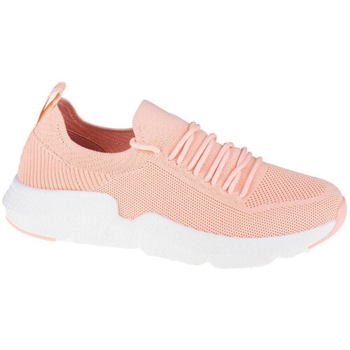 Sapatos Mulher Sapatilhas Big Star DD274577 Branco, Cor-de-rosa