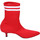 Sapatos Mulher Botins Olga Rubini BJ427 Vermelho