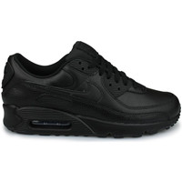Sapatos Homem Sapatilhas Nike Air Max 90 Leather Noir Preto