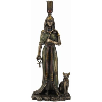 Casa Estatuetas Signes Grimalt Rainha-Nefertitis Egípcia Ouro