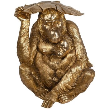 Casa Estatuetas Signes Grimalt Orangotango Dourado Ouro