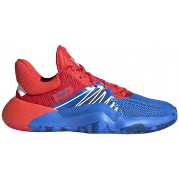 Sapatos Rapaz Sapatilhas de basquetebol adidas Originals  Azul