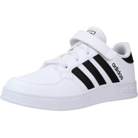 Sapatos Rapaz Sapatilhas adidas Originals BREAKNET C Branco