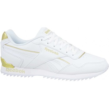 Sapatos Mulher Sapatilhas Reebok Sport Royal Glide Ripple Clip Branco, Dourado