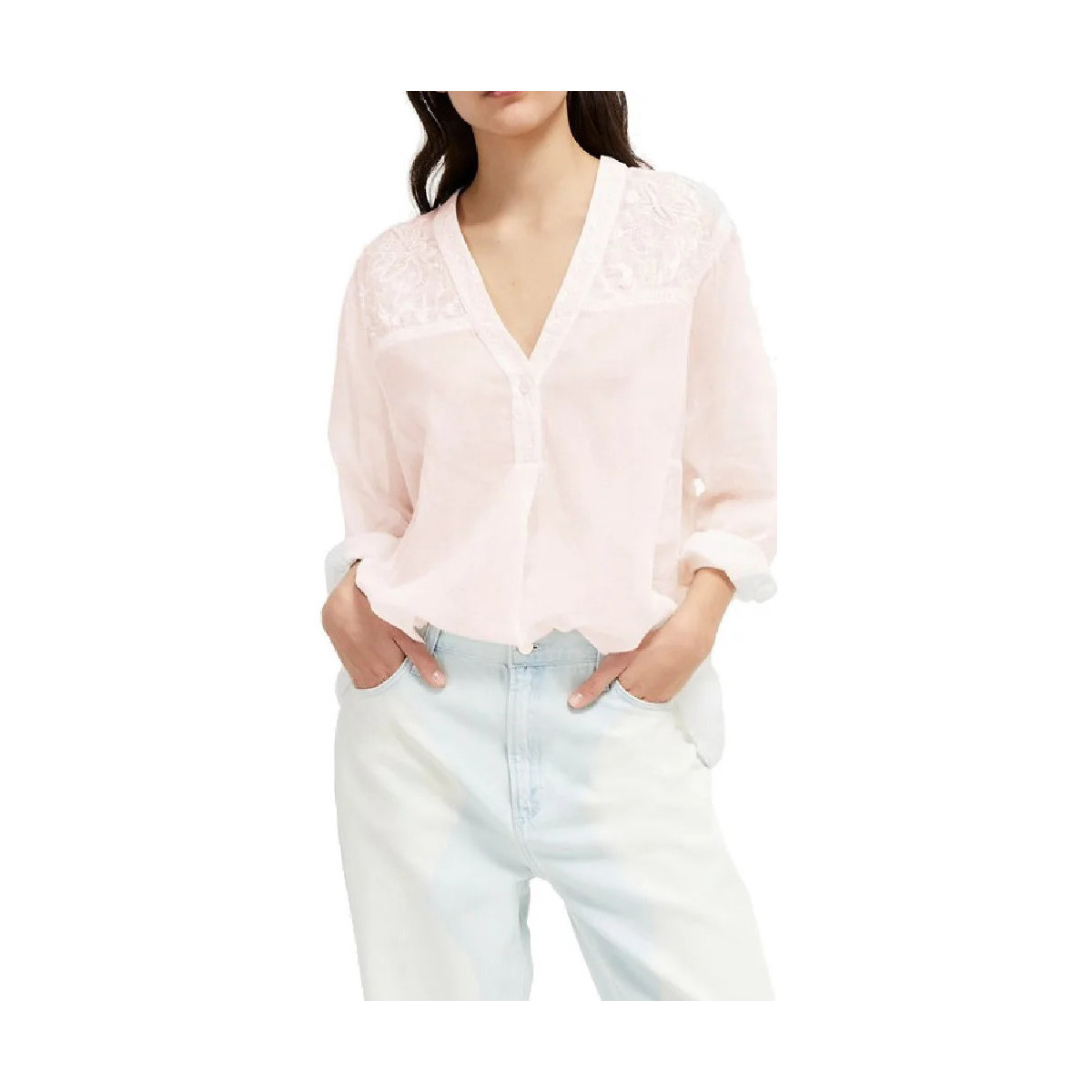 Textil Mulher Tops / Blusas French Connection  Rosa