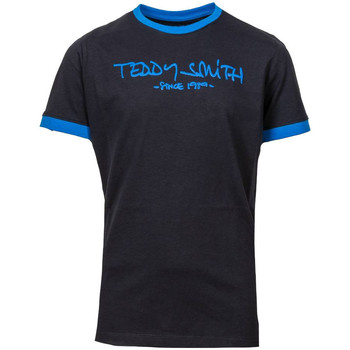 Textil Rapaz T-Shirt mangas curtas Teddy Smith  Preto