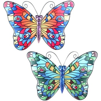 Casa Estatuetas Signes Grimalt Butterfly 2 Different Multicolor