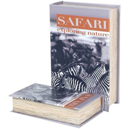 Casa Lauren Ralph Lauren  Signes Grimalt Caixas De Livros 2U Do Safari Zebra Multicolor