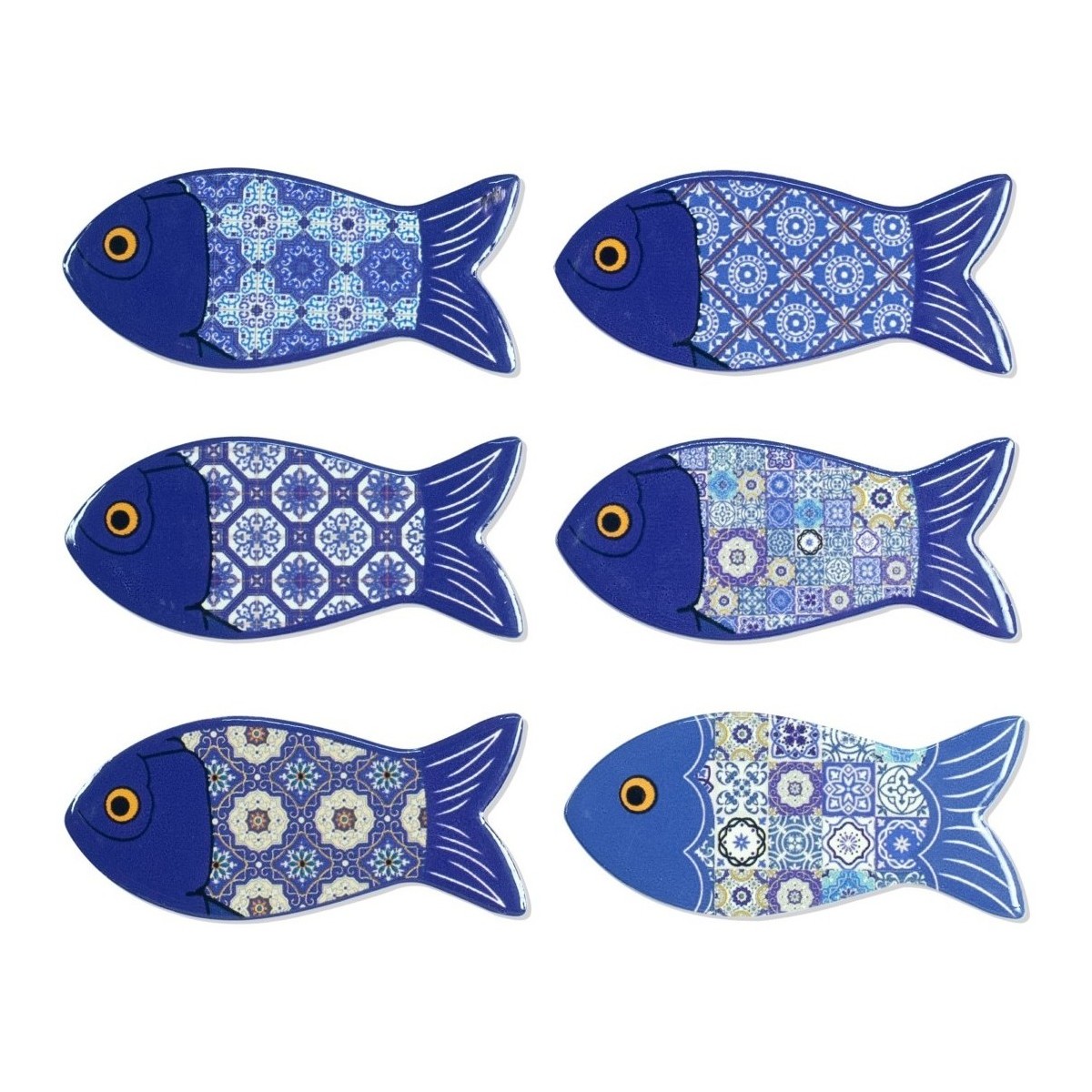 Casa Estatuetas Signes Grimalt Magnetic Fish 6U Azul