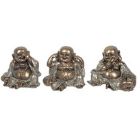 Casa Estatuetas Signes Grimalt Pequenos Budas Dourados 3U Ouro