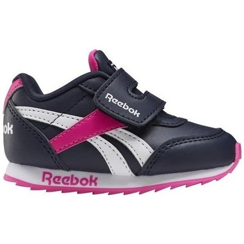 Sapatos Criança Sapatilhas Reebok Sport Royal CL Jogger Branco, Preto, Cor-de-rosa