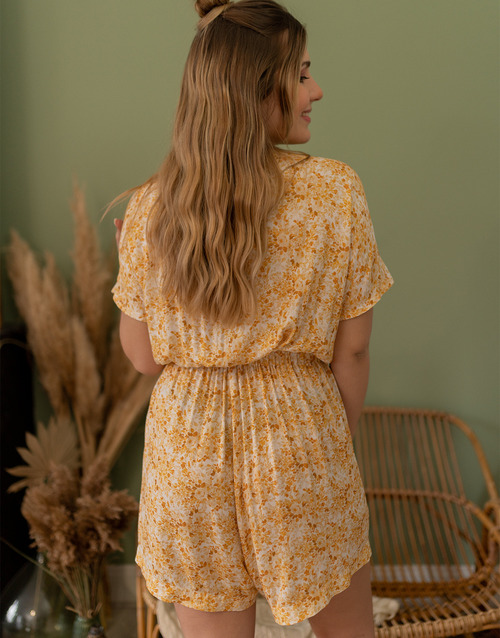 Céleste AZALEE Amarelo / Branco