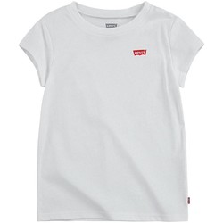 Textil Rapariga T-shirts e Pólos Levi's  Blanco