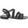 Sapatos Mulher Sandálias Iota 539 Preto