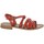 Sapatos Mulher Sandálias Iota 539 Vermelho