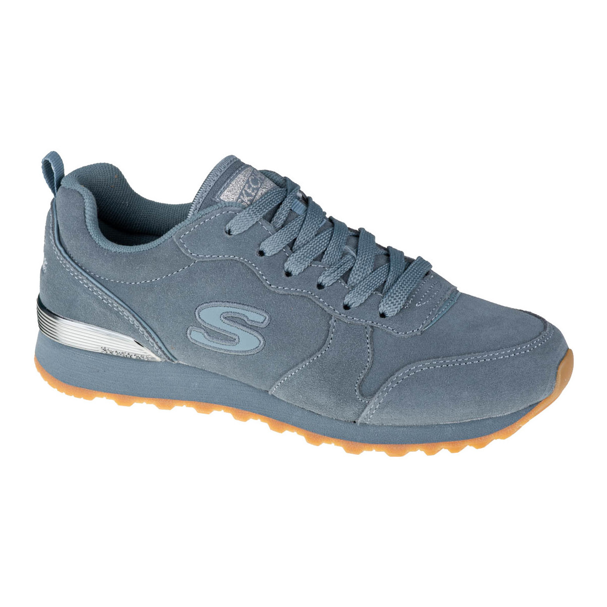 Sapatos Mulher Sapatilhas Skechers OG 85-Suede Eaze Azul