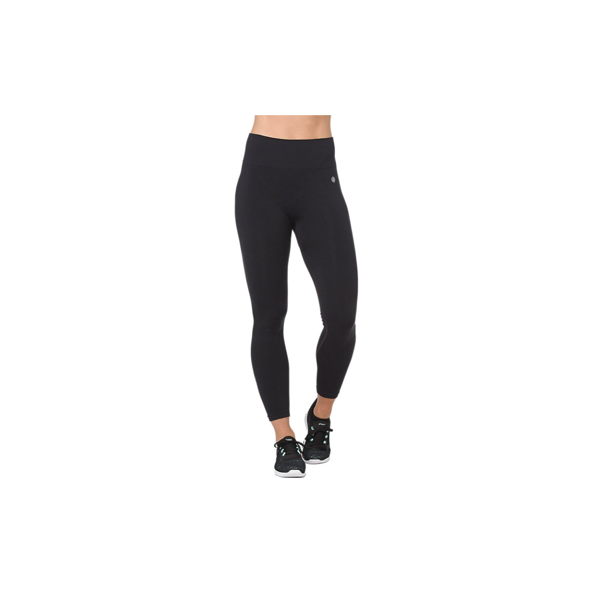 Textil Mulher Collants Asics Seamless Cropped Tight Preto