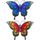 Casa Estatuetas Signes Grimalt Butterfly Set 2U Multicolor