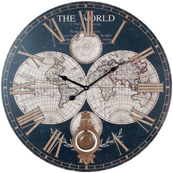 Casa Relógios Signes Grimalt Relógio De Parede Mundial Multicolor