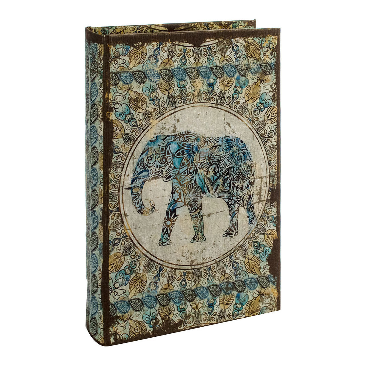 Casa Cestos e Caixas decorativas  Signes Grimalt Elephant Book Box Azul