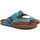 Sapatos Homem Multi-desportos Interbios Sandália masculina INTER BIOS 9511 denim 90608 Azul
