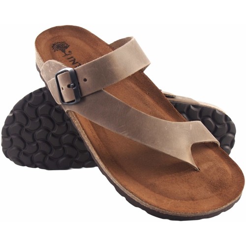 Interbios Sandália masculina INTER BIOS 9511, terra Castanho