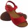 Sapatos Mulher Multi-desportos Interbios Sandália de senhora INTER BIOS 4458 vermelha 90554 Vermelho