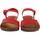 Sapatos Mulher Multi-desportos Interbios Sandália de senhora INTER BIOS 4458 vermelha 90554 Vermelho