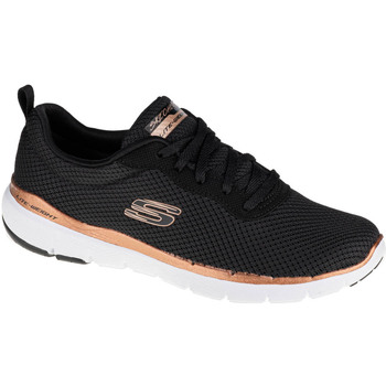 Sapatos Mulher Sapatilhas Skechers Flex Appeal 3.0 - First Insight Preto