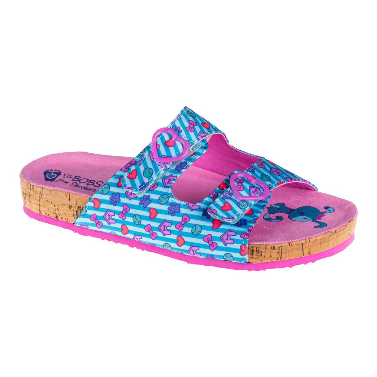 Sapatos Rapariga Chinelos Skechers Granola Azul