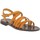 Sapatos Mulher Sandálias Iota 539 Laranja