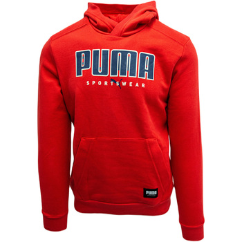 Textil Homem Sweats Puma Athletics FL Vermelho