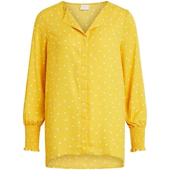 Textil Mulher T-shirts e Pólos Vila  amarillo