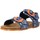 Sapatos Rapaz Sandálias Garvalin 212661 Azul