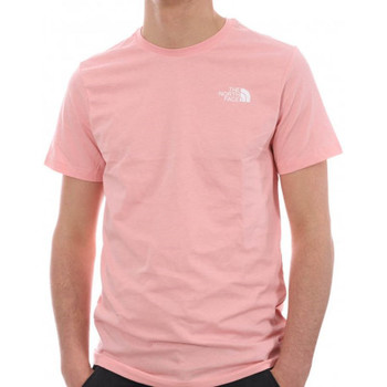 Textil Homem T-shirts e Pólos Easy Cropped Tee SS GRAPHIC Rosa