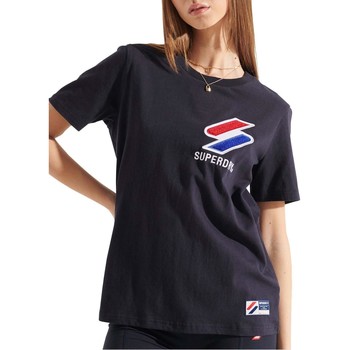 Textil Mulher T-shirts Minimum e Pólos Superdry  Negro