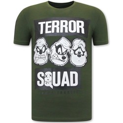 Textil Homem T-Shirt mangas curtas Local Fanatic 119086132 Verde