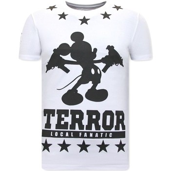 Textil Homem T-Shirt mangas curtas Local Fanatic 119089929 Branco